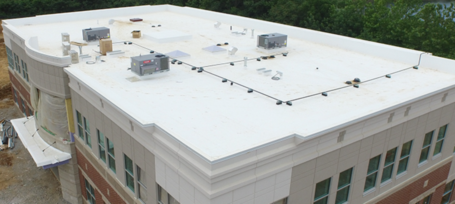Fawaz Sheikh commercial roof example.